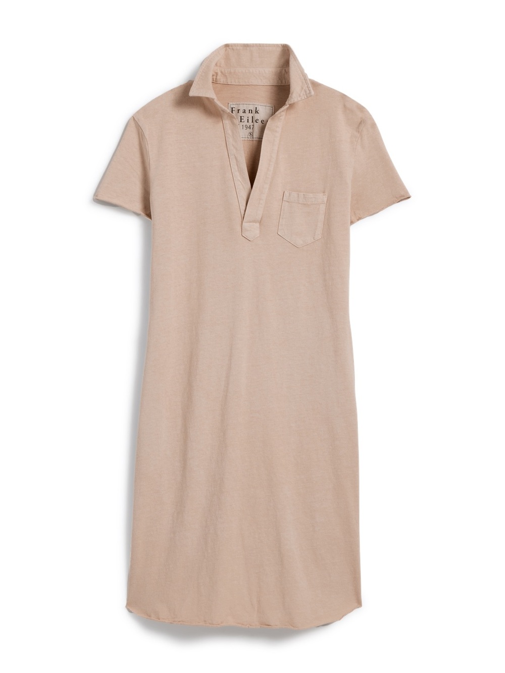 Frank & Eileen Lauren Dress in “Latte” Size large tan
